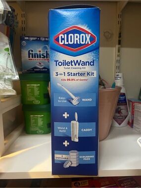 Clorox toilet wand 3 in 1 starter kit